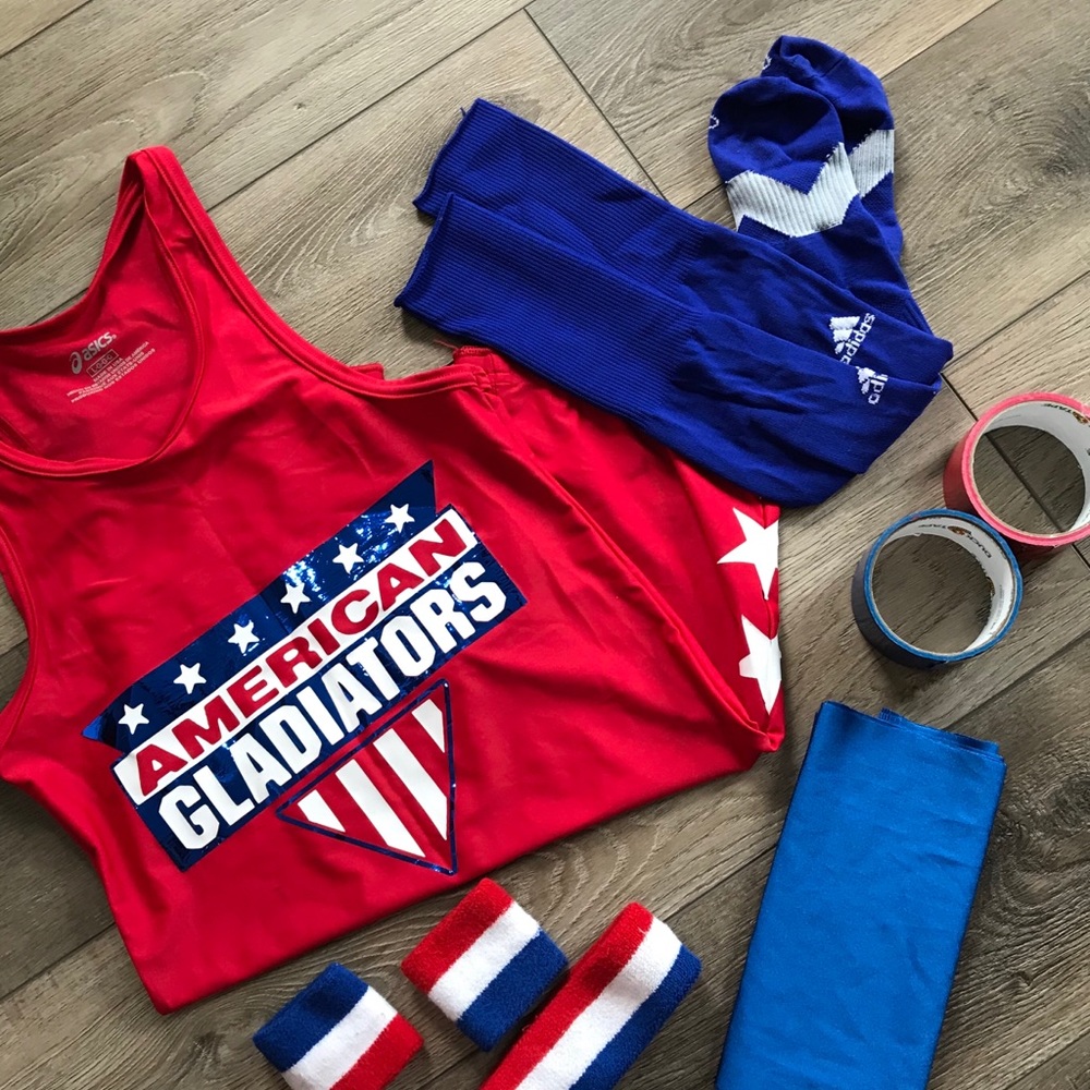 Men’s American Gladiator Halloween costume